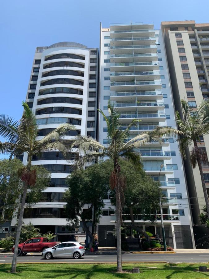 Acogedor Dpto En San Isidro Excelente Vista, Piscina Y Wifi Appartement Lima Buitenkant foto